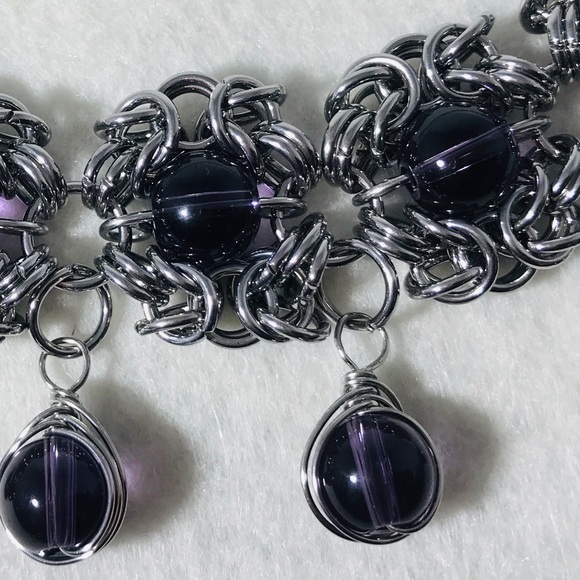 💗Artisan Amethyst Dreams Artisan Made Necklace 💖 - Picture 4 of 4